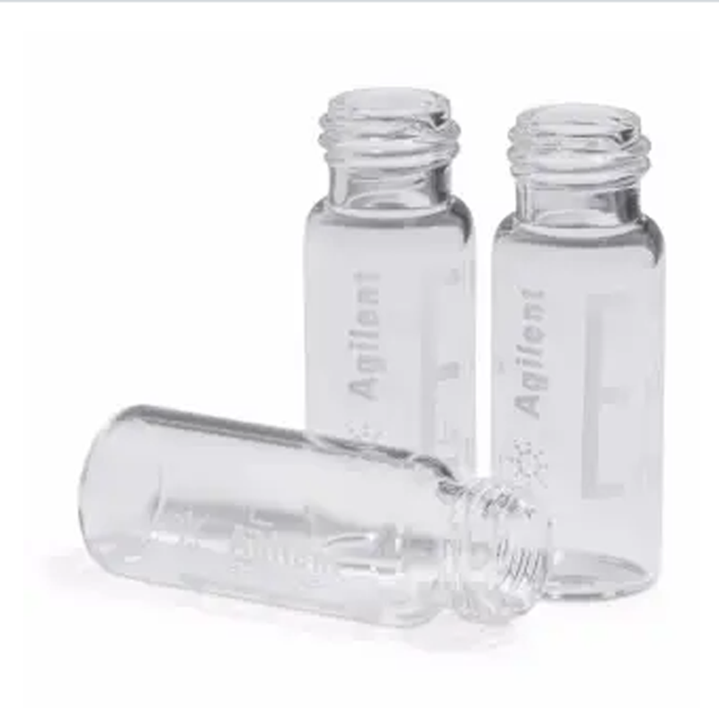樣品瓶，螺口，透明，帶書寫簽，經(jīng)認證，2mL