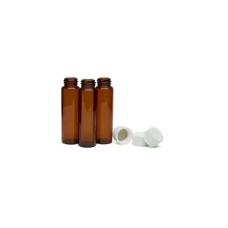 存儲(chǔ)瓶套件，12mL，19x65棕色樣品瓶，15-425閉口，PTFE/硅橡膠隔墊