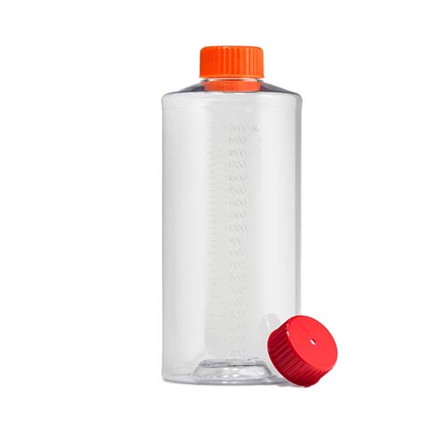 Corning? 850cm2聚苯乙烯滾瓶，帶易握式蓋 Corning 850cm2 Polystyrene Roller Bottle with Easy Grip Cap, Sterile