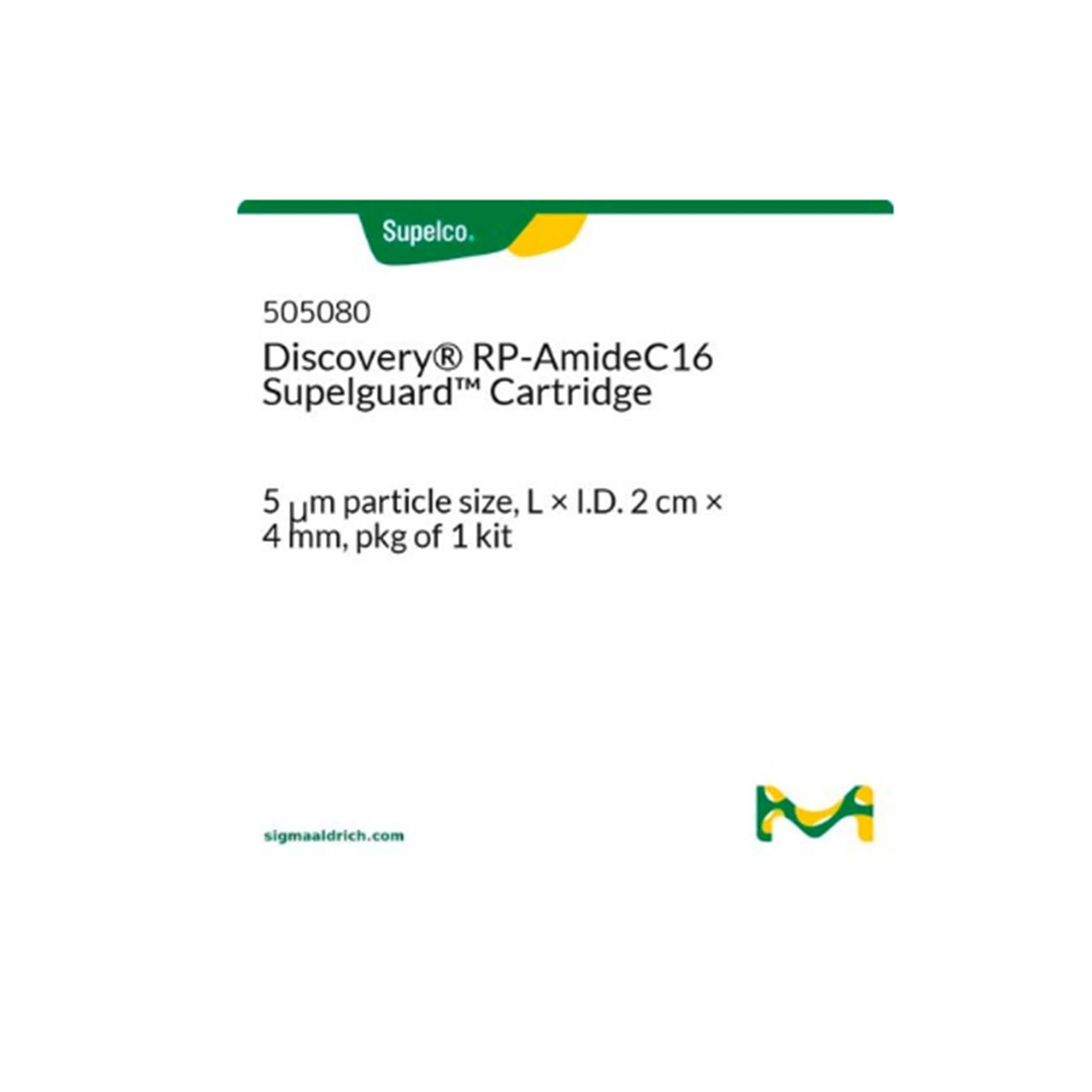 Discovery RP-AmideC16保護柱套裝 含一個柱芯 一個柱套