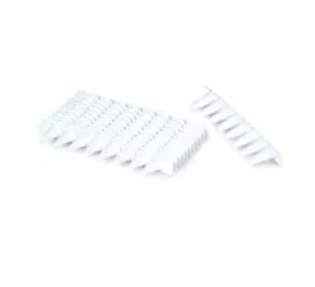 0.2 ml 8 管 PCR 聯(lián)管，無蓋，矮型，白色 0.2 ml 8-Tube PCR Strips without Caps, low profile, white